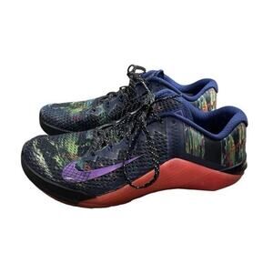 Nike Metcon 6 Shoes Mens Size 9.5 Training CT1246-460 Sneakers CrossFit Gym